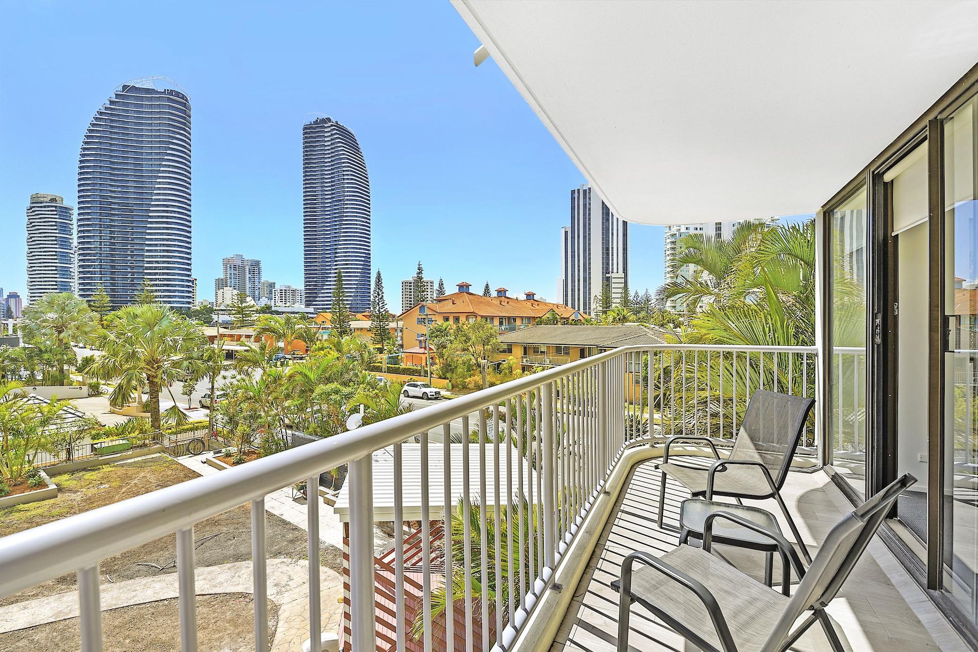 Broadbeach Travel Inn Apartments Gold Coast Bagian luar foto