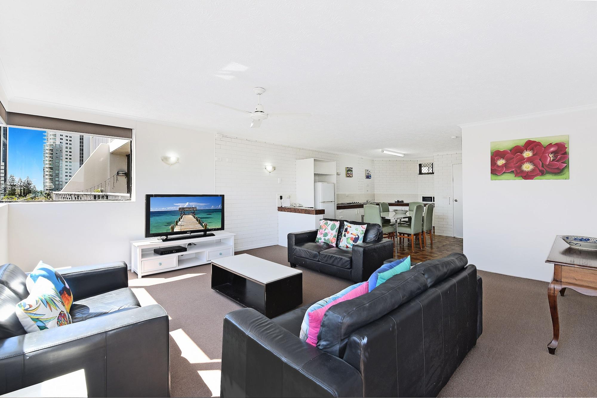 Broadbeach Travel Inn Apartments Gold Coast Bagian luar foto